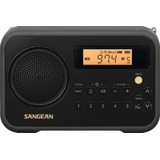 Radio Digital Portátil Reloj Amfm Sg104