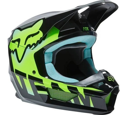 Casco Moto Cross Enduro Fox V1 Trice Mips Niños Solomototeam