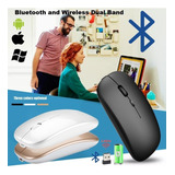 Mouse Bluetooth Y Wireless Dual Band Inalambrico Recargable 