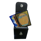 Porta Deck Box Tipo Piel P/65 Cartas Yugioh Pokemon Etc