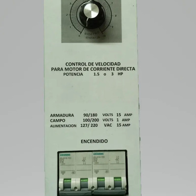 Variador De Velocidad 3 Hp Para Motores De Corriente Directa | Envío gratis