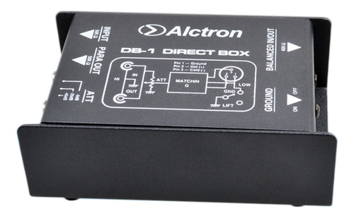 Conversor De Impedância Passiva Único Alctron Db-1 Dibox Fro