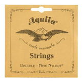 Aquila Aq-21 Baritone Ukulele Strings, New Nylgut, Low D