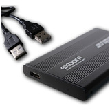 Hd Externo - 500gb - Usb 2.0 - Novo - Com Capa Protetora.