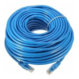 Cable Red Utp Cat5e Rj45 20 Metros Lan Cable Azul