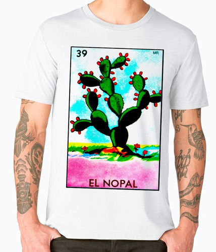 Playeras Cleen Alexer Loteria El Nopal Playeras Padrisimas