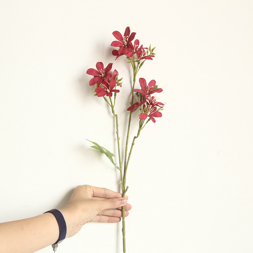 Orquídea Artificial Que Baila Con Flores Artificiales Para F