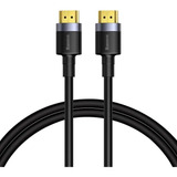 Cable Hdmi Macho A Macho 4k @60hz 1 Mts Baseus Buena Calidad