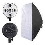 Softbox De 50x70 Para 5 Ampolletas