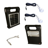 Luz Led Solar Kit De Camping Lampara Solar Dura 20hr 30w