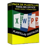 Kit Completo De Plantillas O Templates Para Ms Office