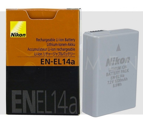 Batería En-el14a  Cámaras Nikon