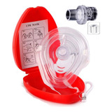 30 Kits Mascarilla Rcp Pocket Mask Primer Auxilio +1 Válvula