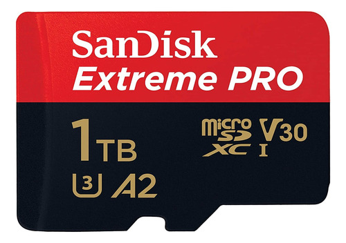 Sandisk Micro Sdxc Extreme Pro C10 U3 170mb/s 4k A2 1tb