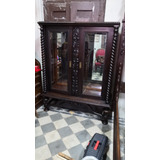 Mueble Cristalero Antiguo