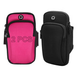 2pzs Porta Celular Brazalete Deportivo Banda Brazo Celular 