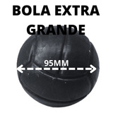 Bola Pet Extra Grande Para Cachorro Grande 95mm Linha Black Cor Preto