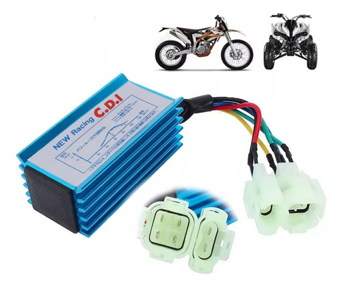 Racing Ac Cdi De 6 Pines Para Motocicleta, Atv, Dirt Bike