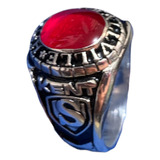 Anillo Smallville Plateado Superman Preparatoria Smallville