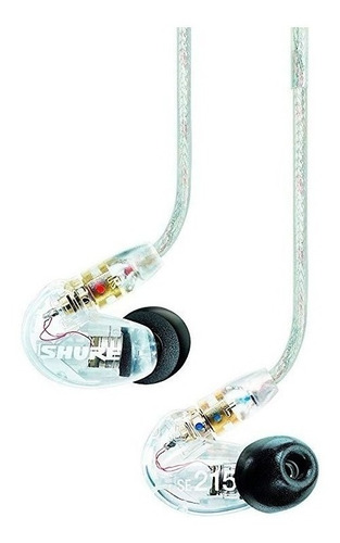 Auricular Intraural Shure Se215 Clear Cable Removible Cuot