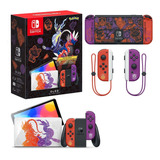 Nintendo Switch Oled Edição Pokémon Scarlet & Violet / Novo