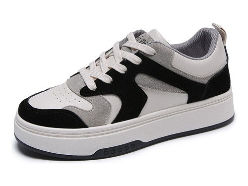 Zapatillas De Tenis Con Cordones Casual Outdoor Mujer