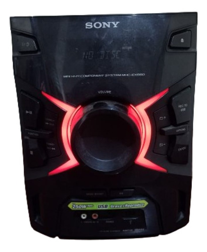 Mini System Sony, Hcd - Ex600z, Para Peças
