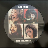 The Beatles Let It Be Edicion Especial Vinilo Picture Disc