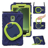 Funda De Silicona Azul Marino Para Samsung Galaxy Tab Active