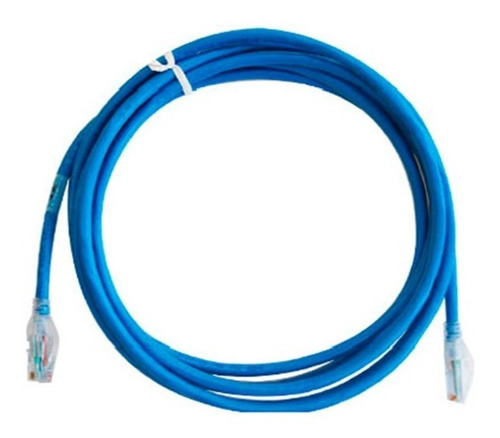Patch Cord Cable Parcheo Red Utp Categoria 6a 1.2 M   Azul