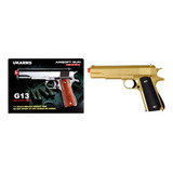 Pistola Ukarms G13 Gold Bbs 6mm Airsoft De Resorte