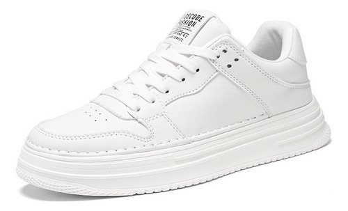 Zapatos Blancos Versátilessuela Gruesa Zapatillas Deportivas