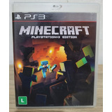 Minecraft Jogo Original De Ps3 Mídia Física Em Ótimo Estado 