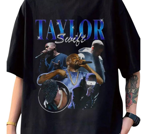 Playera Taylor Swift, Camiseta Satire Kanye West