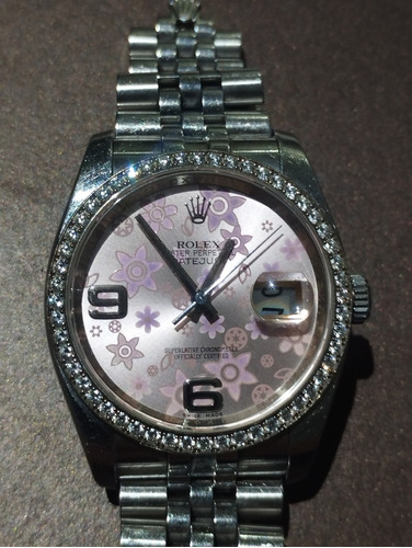 Rolex Datejust Dama Diamantes 