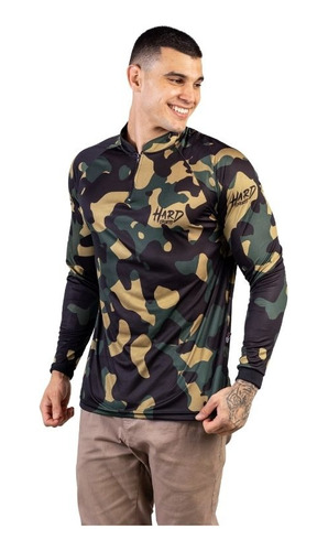 Camisa Camiseta De Pesca Masculina Proteção Uv50  +8 Modelos