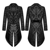 Chaqueta De Esmoquin Medieval Retro Gótica Steampunk Para Ho