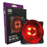 Cooler Master P/ Gabinete Masterfan Mf120l Led 120mm Led Vermelho