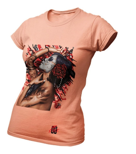 Camiseta Katrina Art Mujer Mr.style Exclusiva