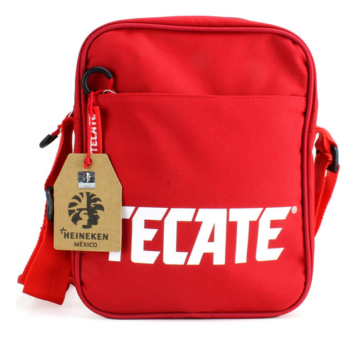 Mochila Mariconera Bandolera Viaje Tecate Original Hombre 3l