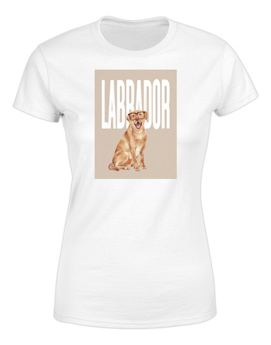 Playera Perro Labrador Mujer