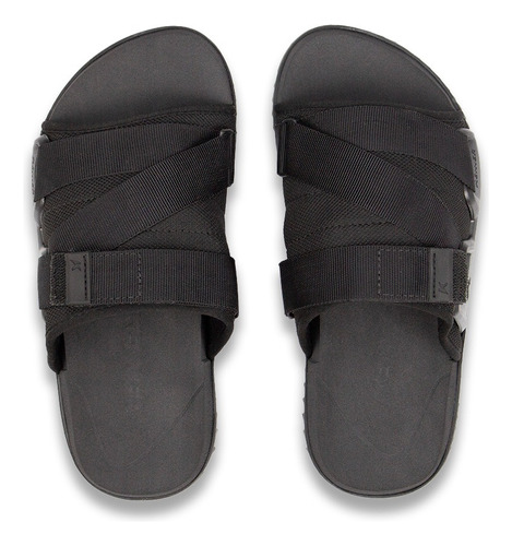 Sandália Kenner Hype-z Slide Preto Chinelo Original Ajuste