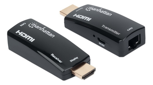 Extensor De Hdmi 1080p Manhattan 207539 Sobre Ethernet 60m