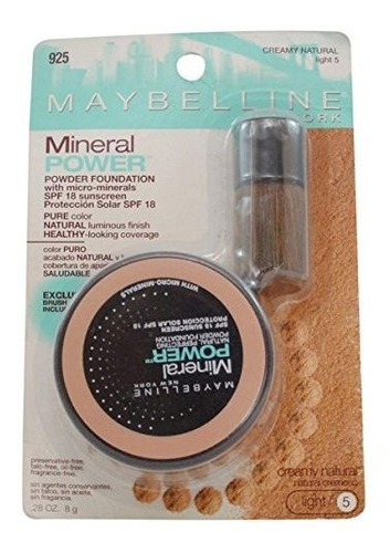 Maquillaje En Polvo - Maybelline New York Mineral Power Powd