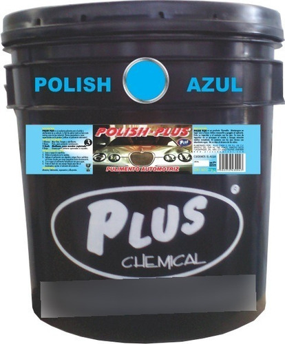 Pulimento Automotriz Azul Mediano 4 L Plus Chemical