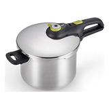 Olla A Presión T-fal P25107 De Acero Inoxidable De 6.3 Cuart