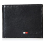 Billetera De Cuero Delgada Tommy Hilfiger Con Monedero