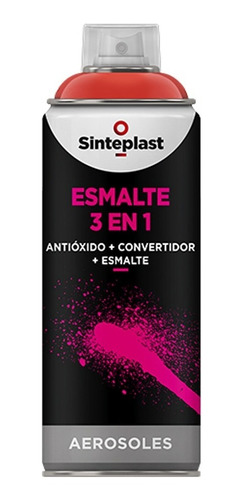 Aerosol Brillospray Sinteplast Colores 440cm Esmalte 3 En 1
