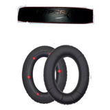 Kit Almofadas + Headband Compatível Hyperx Cloud Revolver