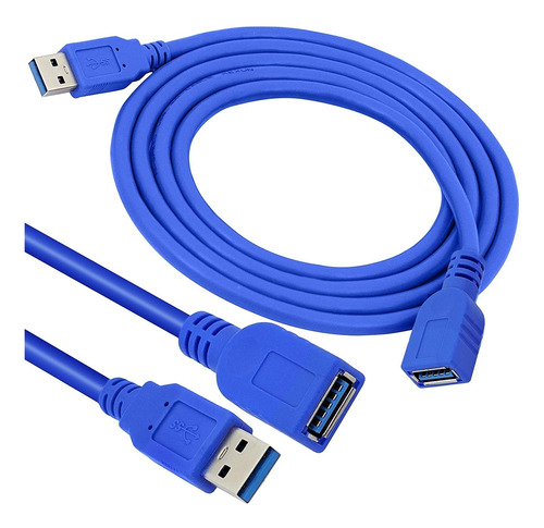 Cable Extensión Usb 3.0 Macho A Hembra De 3 Metros 5 Gbps 